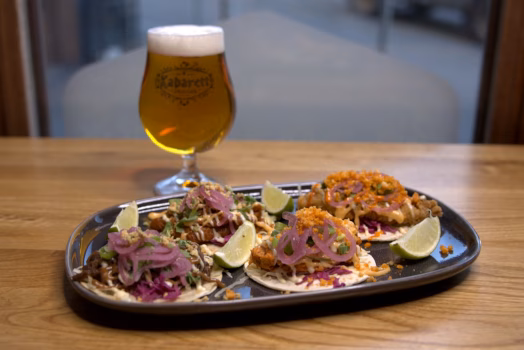 Delicious Tacos at Kabarett